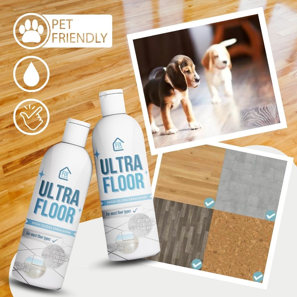 ltraFloor™ – emulsja do polerowania podłóg o wysokim połysku ✨
